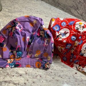 Disney theme Scrub hat bonnet